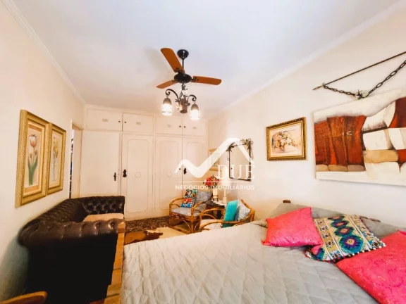 Imagem Apartamento vista mar com 3 dormitórios à venda, 150 m² por R$ 1.200.000 - Gonzaga - Santos/SP