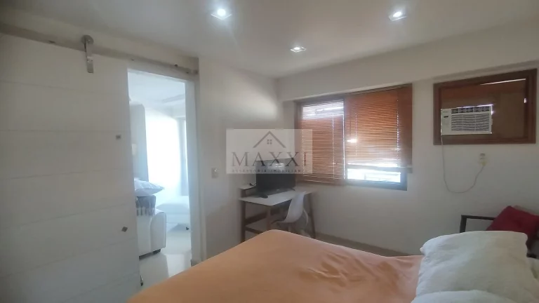 Imagem Cobertura Duplex de Alto Padrão no Condomínio Four Seasons – Vista Livre para o Mar, Pedra da Gávea e Montanhas | 4 Quartos | Barra da Tijuca