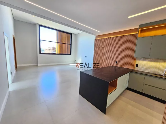 Imagem Casa moderna com 3 suítes à venda, 212 m² por R$ 2.400.000 - Condomínio Alto Padrão - Indaiatuba/SP