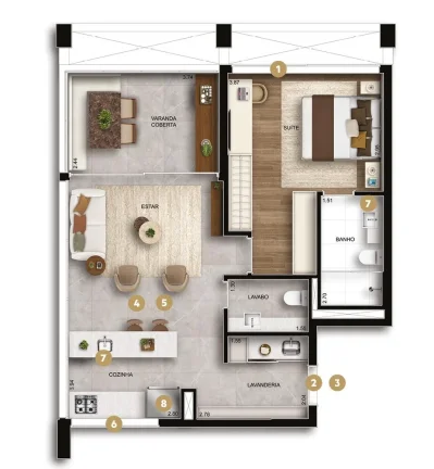 Imagem Com um estilo contemporâneo, sofisticado e inspirador, o Hive Ibirapuera oferece 42 residências ex...
