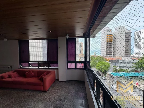 Imagem Apartamento com 3 suítes à venda, 215 m² por R$ 890.000 - Meireles, Fortaleza/CE
