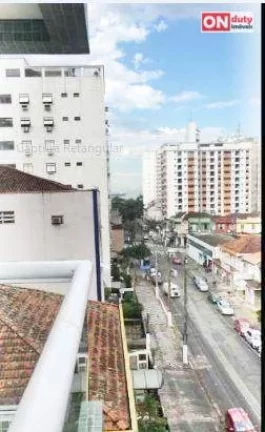 Imagem Apartamento para alugar, 99 m² por R$ 5.900,00/mês - Boqueirão - Santos/SP