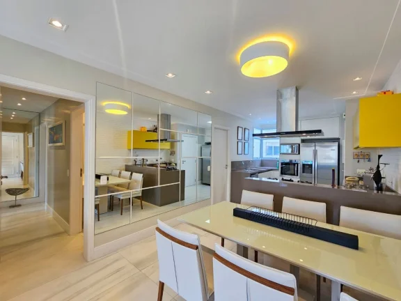 Imagem Imperdível apartamento à venda em Riviera de São Lourenço - Módulo 2: 3 quartos, 2 suítes, 2 salas, 2 vagas, 102,59m². Varanda gourmet!