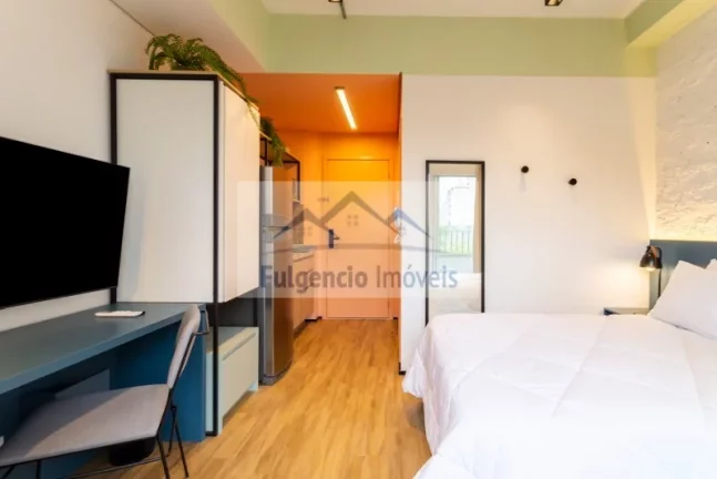 Imagem Apartamento Studio Mobiliado à venda de 24m² na Alameda Ribeiro da Silva
