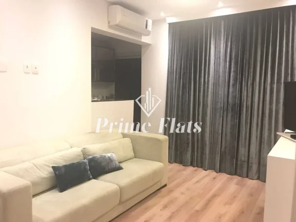 Imagem Flat disponível para venda no Condomínio Edifício Diogo Home Boutique na Vila Nova Conceição, com 48m², 1 dormitório e 1 vaga