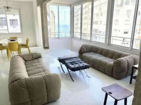 Imagem Apartamento Classe AA varanda fechada vista mar andar alto Souza Lima