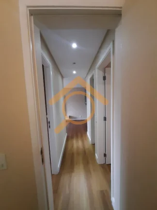 Imagem Apartamento para locação na Vila Isa, São Paulo-SP: 3 quartos, 1 suíte, 2 salas, 2 banheiros, 2 vagas de garagem - 81,00 m²