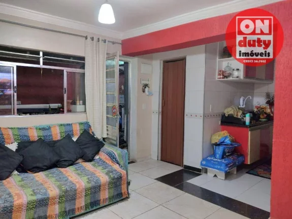 Imagem Casa à venda, 205 m² por R$ 446.000,00 - Chico de Paula - Santos/SP
