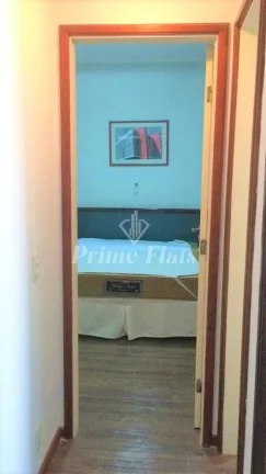 Imagem Flat disponível para locação no Hotel Massis, com 50m², 1 dormitório e 1 vaga de garagem