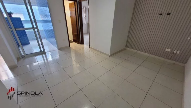Imagem Apartamento com 1 dormitório à venda, 47 m² por R$ 330.000,00 - Maracanã - Praia Grande/SP