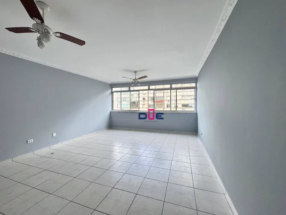 Imagem Apartamento com 3 dormitórios sendo 1 suite e dep completa deempragada na quadra da praia à venda, 137 m² por R$ 790.000 - Gonzaga - Santos/SP