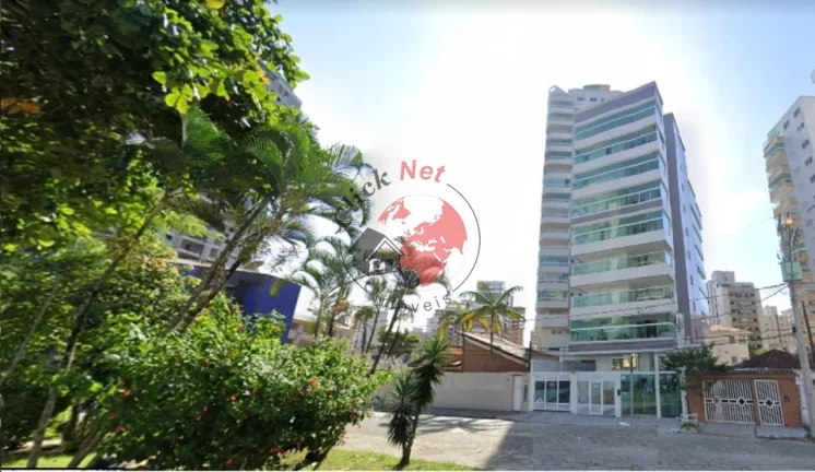 Imagem Apartamento 57m², 1 suíte, banheiro com box vidro), varanda gourmet , bairro Guilhermina, Praia grande