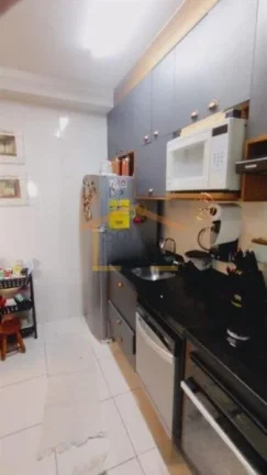 Imagem Apartamento 67m², com 2 dormitórios, sendo 1 suíte, possui sala ampla com varanda gourmet com chu...