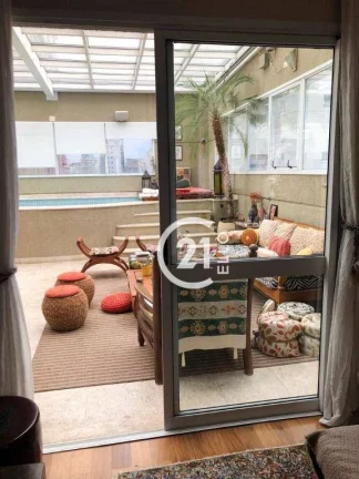 Imagem Cobertura com 4 dormitórios à venda, 360 m² por R$ 9.500.000,00 - Moema - São Paulo/SP