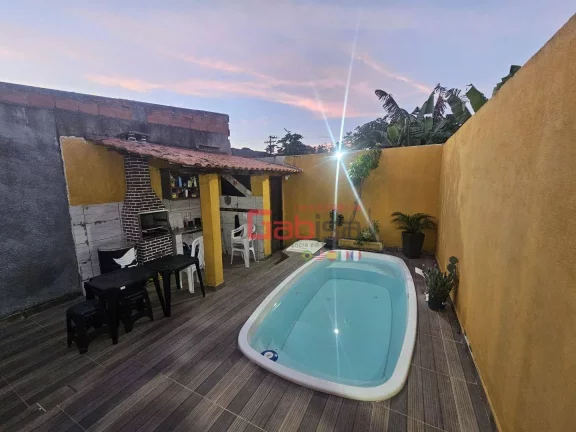 Imagem Casa com 3 dormitórios à venda, 95 m² por R$ 370.000,00 - Recanto do Sol - São Pedro da Aldeia/RJ