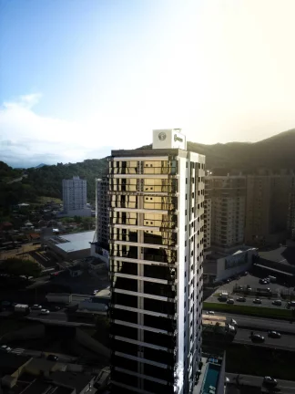 Imagem Apartamento vista mar com 3 suítes e 3 vagas de garagem no Centro de Itapema