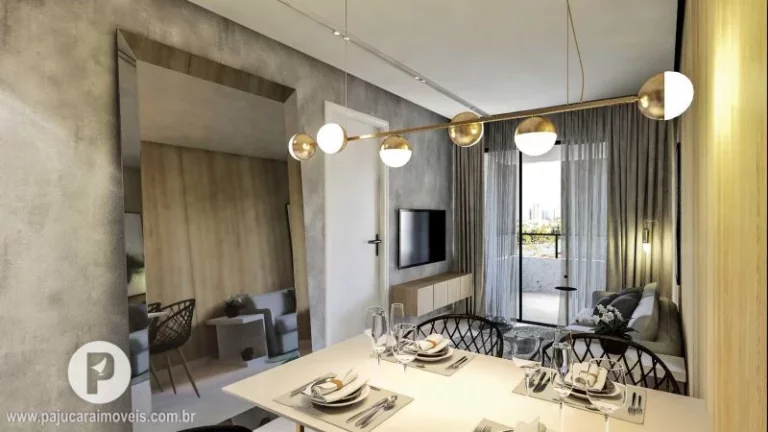 Imagem Quarto Sala 41m² ÷ 14 meses, Varanda Gourmet, 150m da Praia