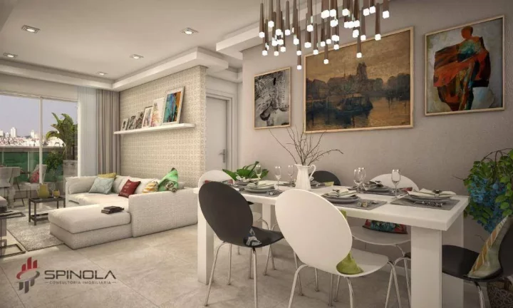 Imagem Apartamento com 2 dormitórios à venda, 55 m² por R$ 372.736,06 - Aviação - Praia Grande/SP