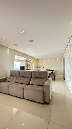 Imagem Apto venda 3 dorm vista livre mobiliado, 123m Cond Domo Life Centro SBC SP