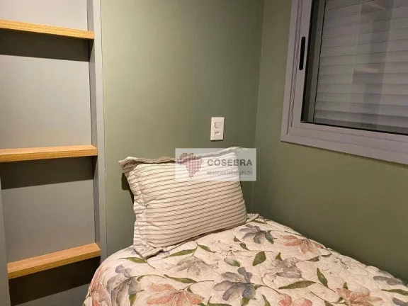 Imagem Apartamento com 2 dormitórios para alugar, 33 m² por R$ 4.900,67/mês - Brooklin - São Paulo/SP