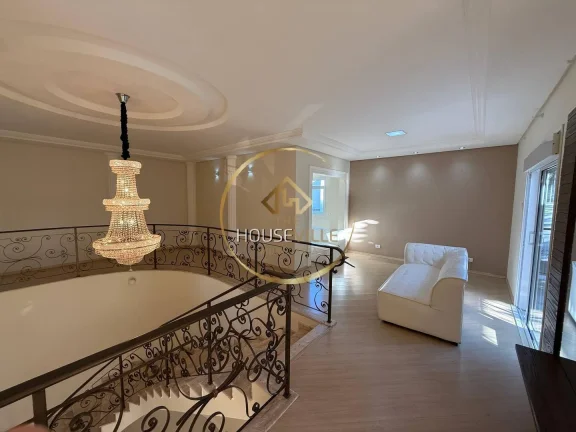 Imagem Casa Sobrado, 4 Dormitórios ( 4 suítes), Condomínio Santa Clara, Jacareí.