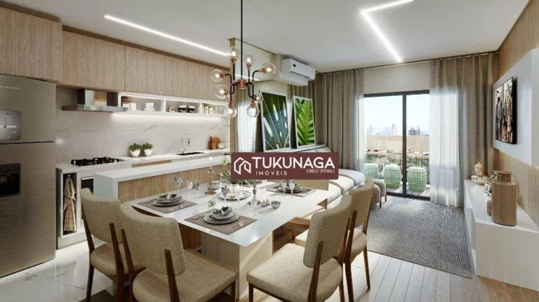 Imagem Apartamento com 2 quartos à venda, 56 m² por R$ 495.000 - Vila Rosália - Guarulhos/SP