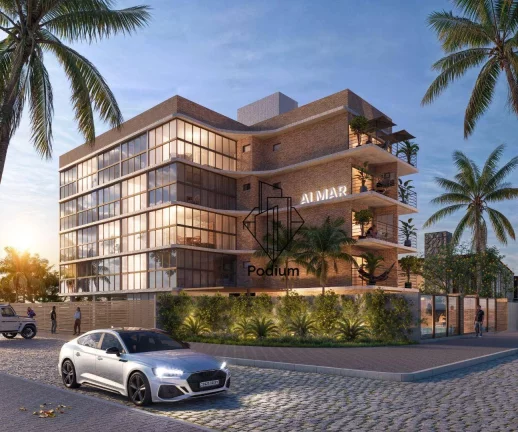 Imagem Flats Studio vista mar na praia de Formosa - Cabedelo/PB -FL0864