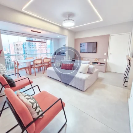 Imagem Apartamento à venda em São Paulo-SP, bairro Santo Amaro: 3 quartos, 1 suíte, 2 salas, 2 banheiros, 2 vagas, 88 m².