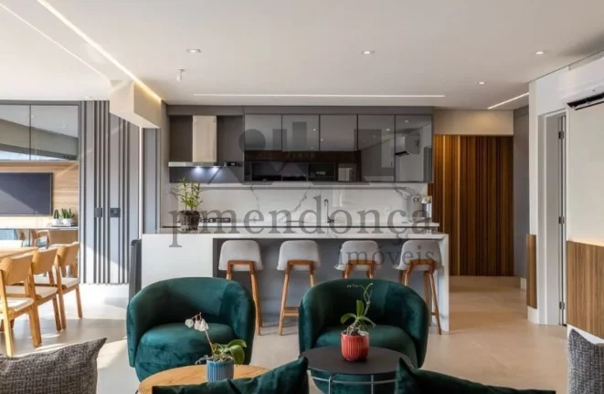 Imagem Apartamento mobiliado em Perdizes com 158m², 3 suítes e 2 vagas R$ 3.350.000