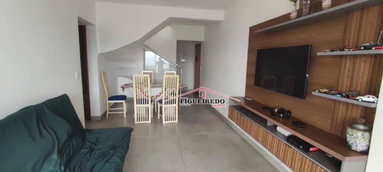 Imagem Cobertura à venda, 156 m² por R$ 1.100.000,00 - Vila Guilhermina - Praia Grande/SP