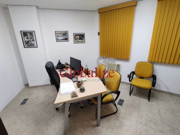 Imagem Maravilhosa sala comercial mobiliada porteira fechada no centro da cidade de Santos (SP) para locação ou venda por R$.240.000,00 !!!