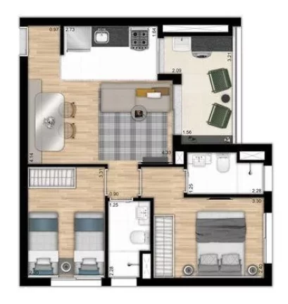 Imagem Apartamento para Venda em São Paulo / SP no bairro Bela Vista