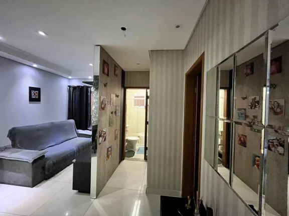 Imagem Cobertura com 2 dormitórios para alugar, 102 m² por R$ 2.600/mês - Vila Tibiriçá - Santo André/SP