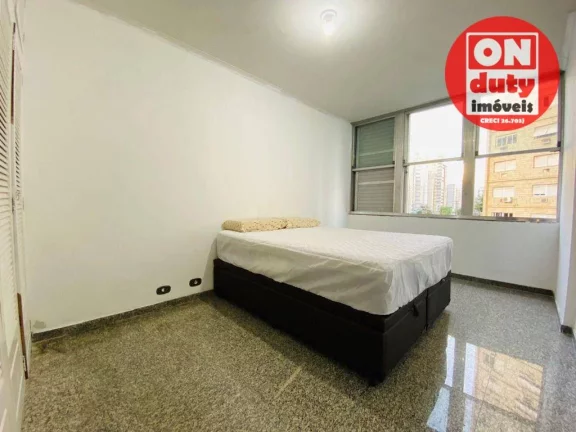 Imagem Apartamento à venda, 120 m² por R$ 590.000,00 - José Menino - Santos/SP