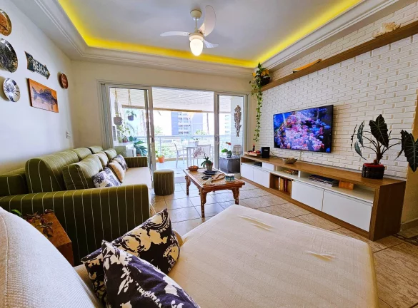 Imagem Venda de Apartamento de Luxo na Riviera de São Lourenço Módulo 02 Bertioga-SP: 3 Quartos, 2 Suítes, 2 Salas, 2 Vagas de Garagem, 110,72m².