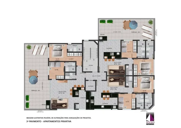 Imagem ED. Bahia - Apartamento à venda no bairro Lourdes - Belo Horizonte/MG