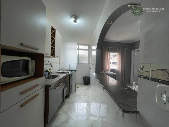 Imagem Apartamento com 2 dormitórios à venda, 50 m² por R$ 279.000 - Aviação - Praia Grande/SP