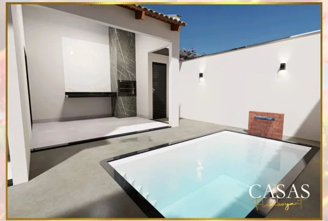 Imagem Casas De 3/4 C Suite Com Lazer Completo No Parque Flamboyant Com Entrada Parcelada