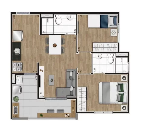 Imagem Apartamento em Santo Amaro - São Paulo SP