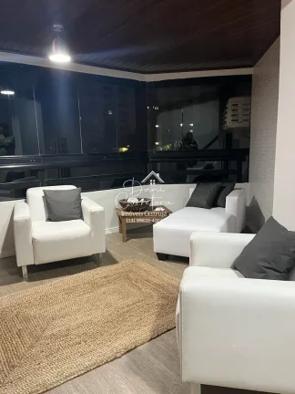 Imagem Magnífica cobertura de 3 quartos à venda no Morro do Maluf em Guarujá-SP: 3 suítes, 2 salas, 4 banheiros, 2 vagas e 200m² de área!