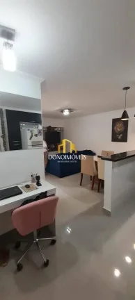 Imagem Cobertura muito bem localizada na Vila Scarpelli em Santo André. São 110 metros divididos em 2 dor...