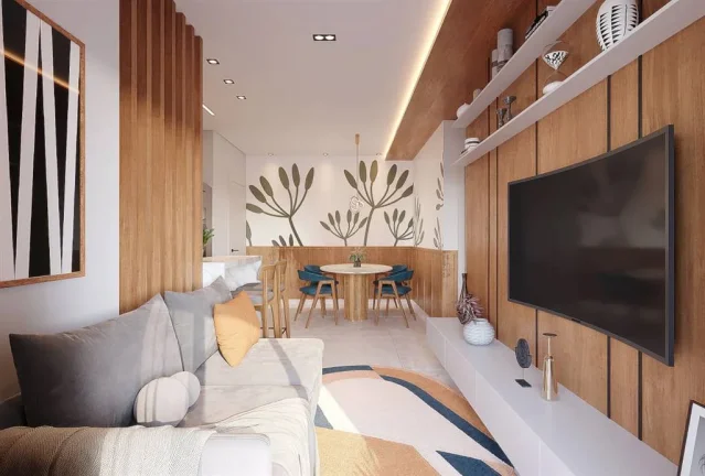 Imagem APARTAMENTO COM 63.6 m² - GUILHERMINA - PRAIA GRANDE SP