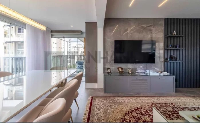 Imagem Venha se encantar com este apartamento deslumbrante, com projeto assinado pelo renomado escritório norueguês SPOL Architects, localizado nos prestigia
