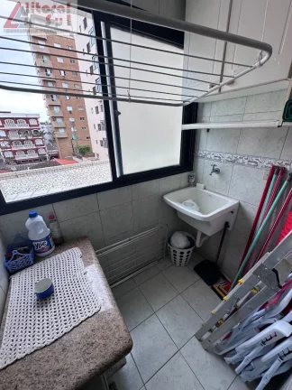 Imagem Imperdível: Apartamento à venda em Praia Grande-SP, Tupi - 1 quarto, 1 sala, 1 banheiro e 1 vaga de garagem!