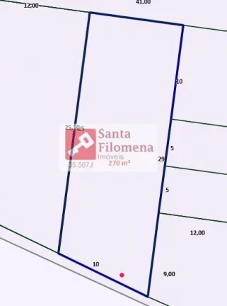 Imagem Terreno para Venda em Santo André, Vila Curuçá
