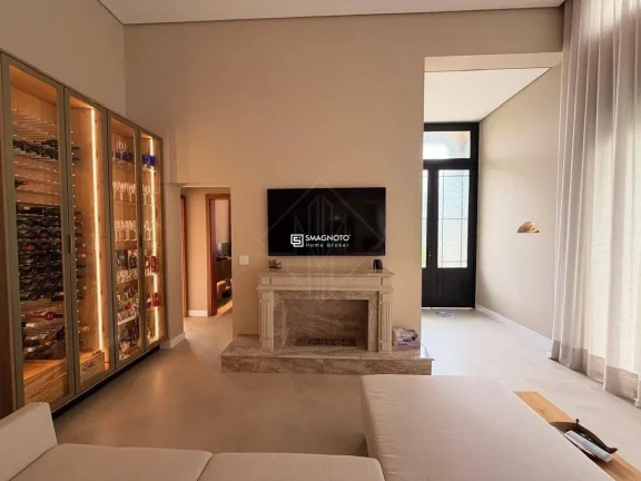 Imagem Casa com 3 dormitórios à venda, 276 m² por R$ 3.700.000 - Alphaville - Piracicaba/SP