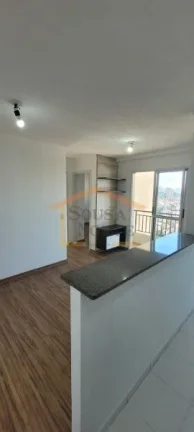 Imagem Apartamento com 2 dormitórios, sendo um com guarda-roupa planejado, piso laminado, sala para dois a...