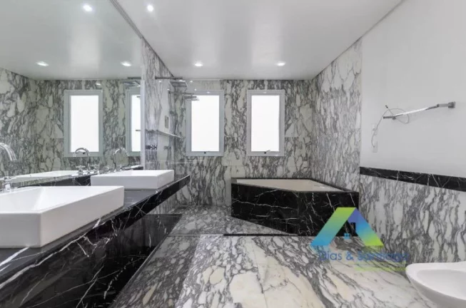 Imagem Casa com 4 suítes em condomínio fechado, 853 m² - Alto da Boa Vista - São Paulo/SP