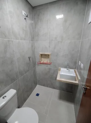 Imagem Casa Sopreposta Alta com 3 suítes e 2 vagas no bairro Aparecida em Santos por R$1.090.000,00