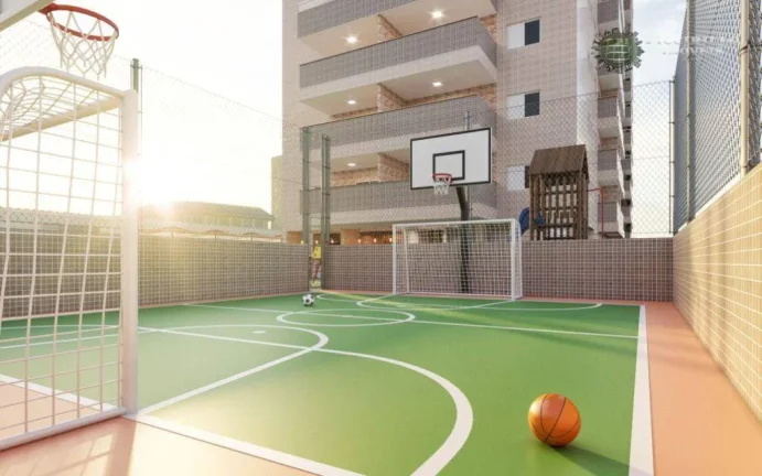 Imagem Apartamento com 2 dormitórios à venda, 101 m² por R$ 770.000,00 - Vila Guilhermina - Praia Grande/SP
